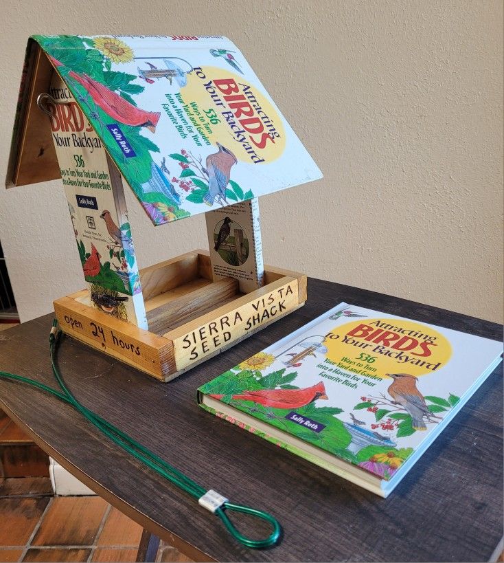 Bird Book Bird Feeder and Bird Book