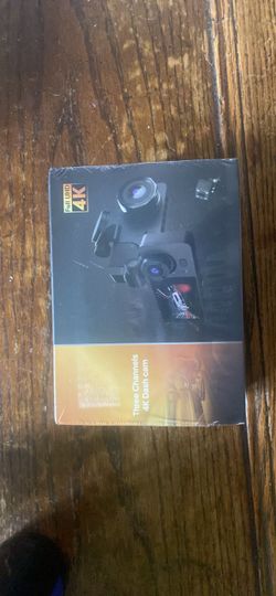 Three channels 4k Dash Cam