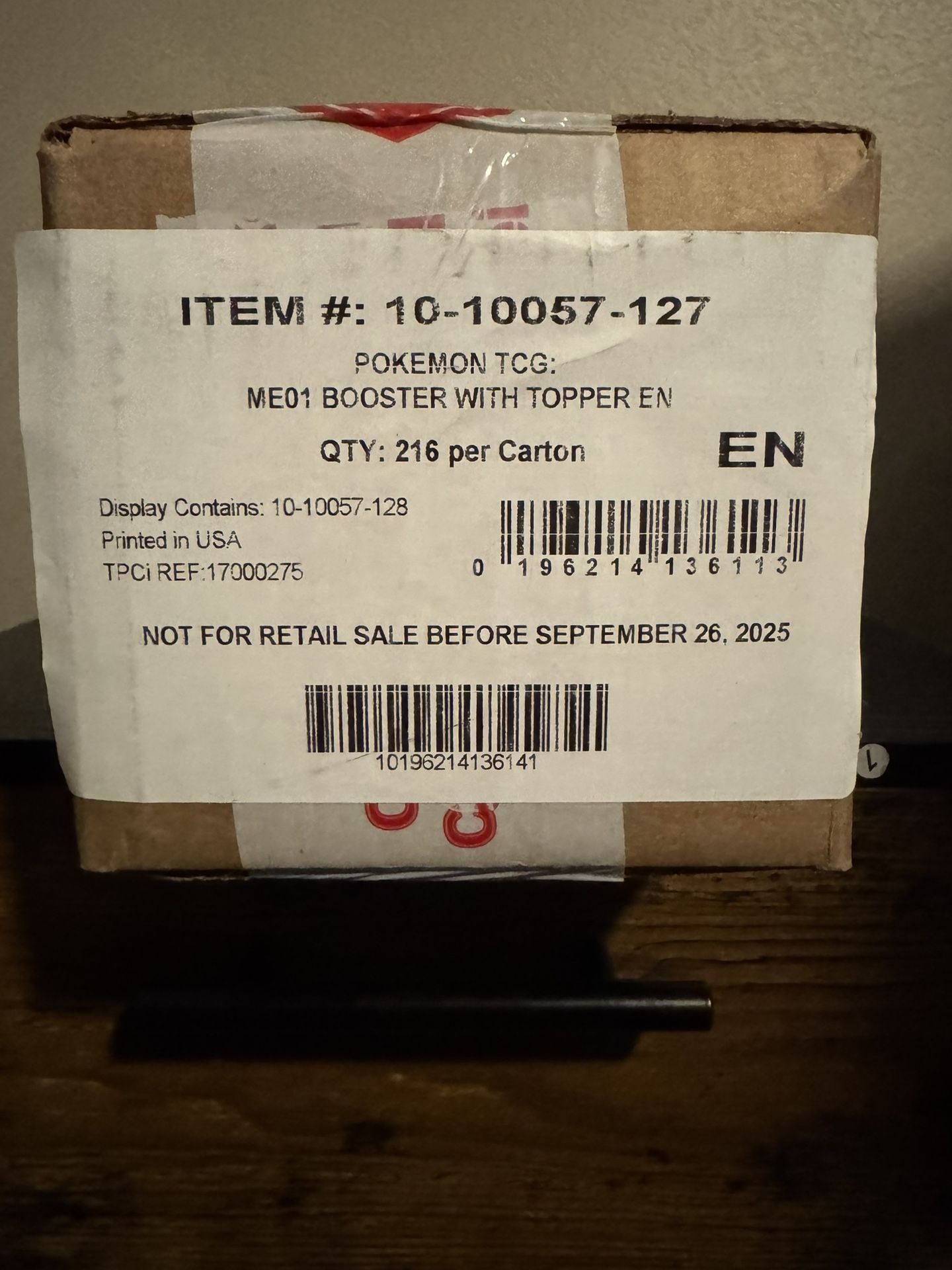 Mega Evolutions Booster Box Case