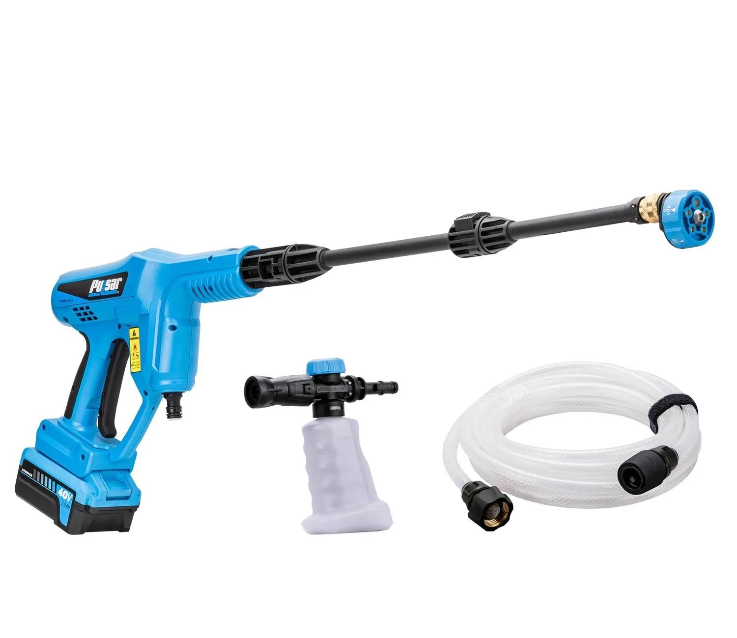 *NEW* Pulsar 725PSI 40V Cordless Pressure Washer w/ 5-in-1 Spray Nozzle