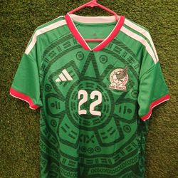Mexico Jersey Lozano Size Large 