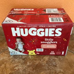 Pampers De 1. HUGGIES    $15 