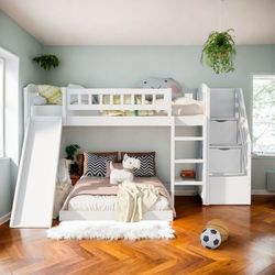 Twin Over Twin Bunkbed 