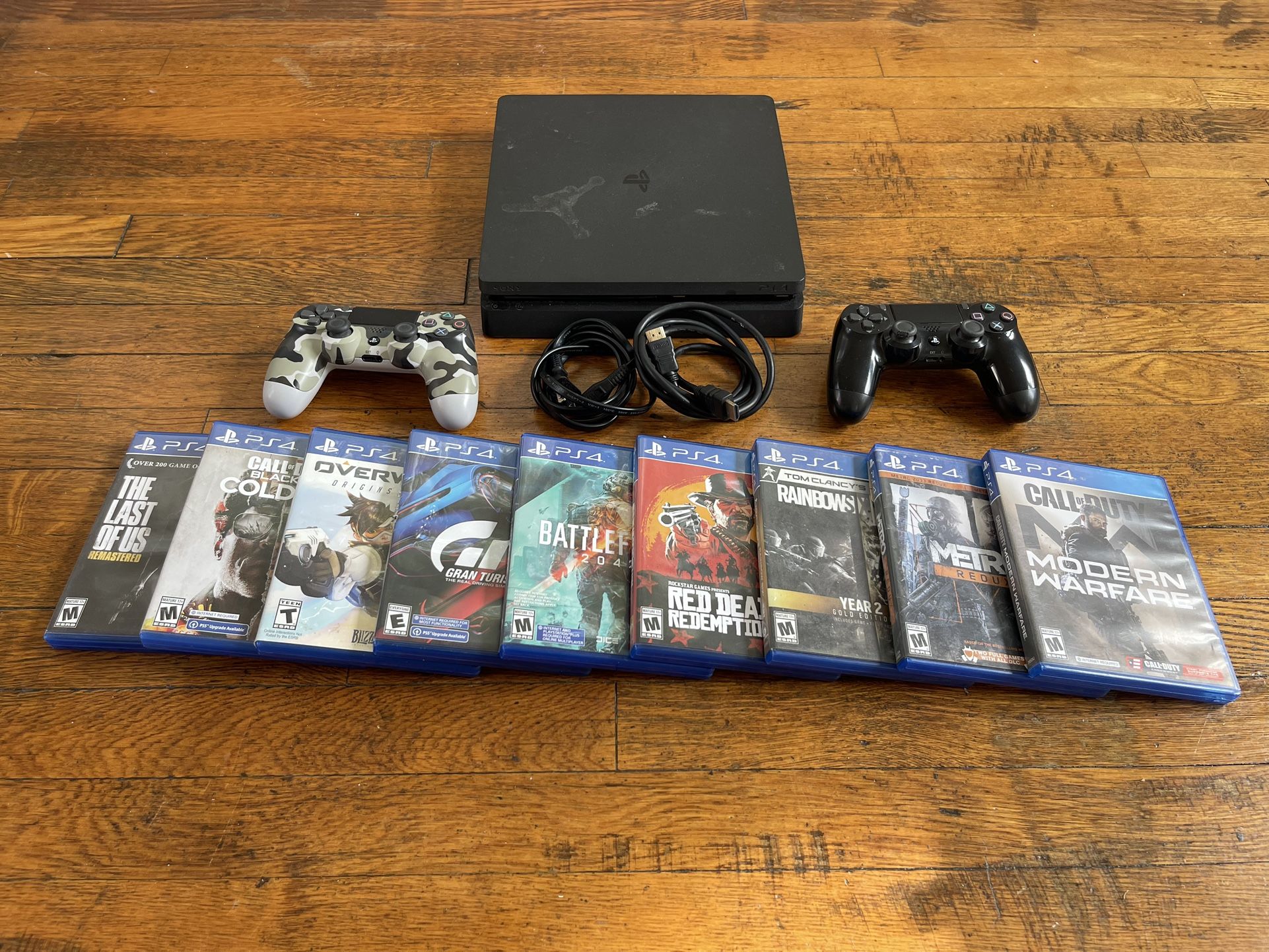 PS4 With Lot Of Games!disk Drive Need Replacement! 