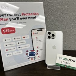 Last Chance For Halloween Deals 🎃 iPhone 15 Pro Max Unlocked 512GB - White