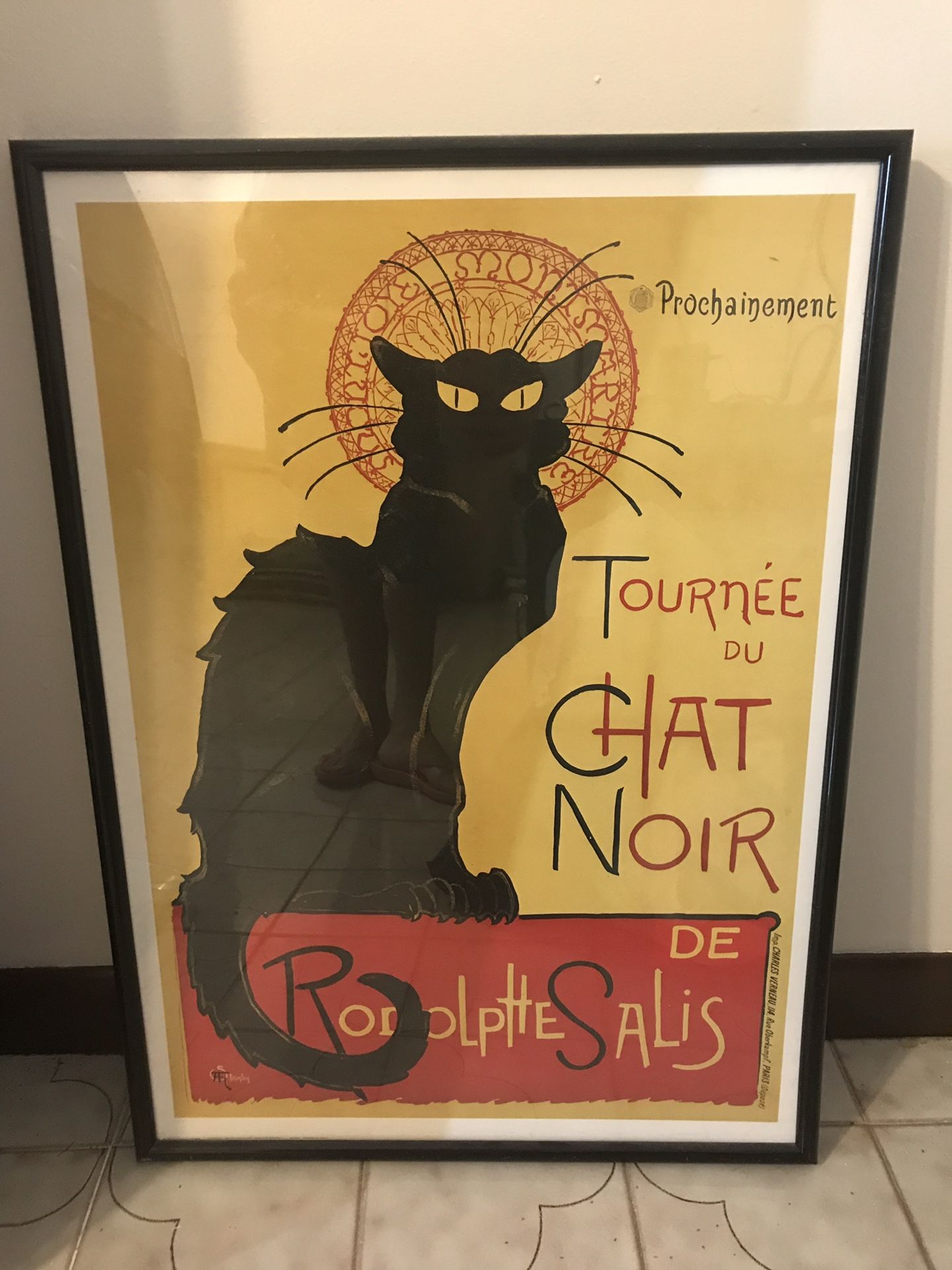 Black Cat Wall Art