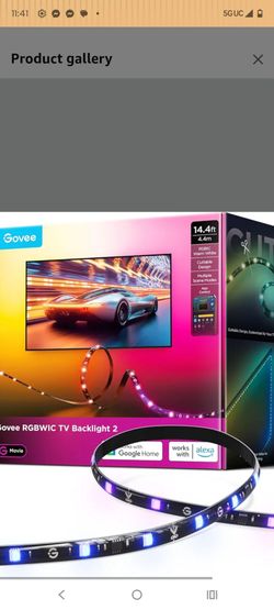 GOVEE  TV LED backlight 14.4 ft (new)