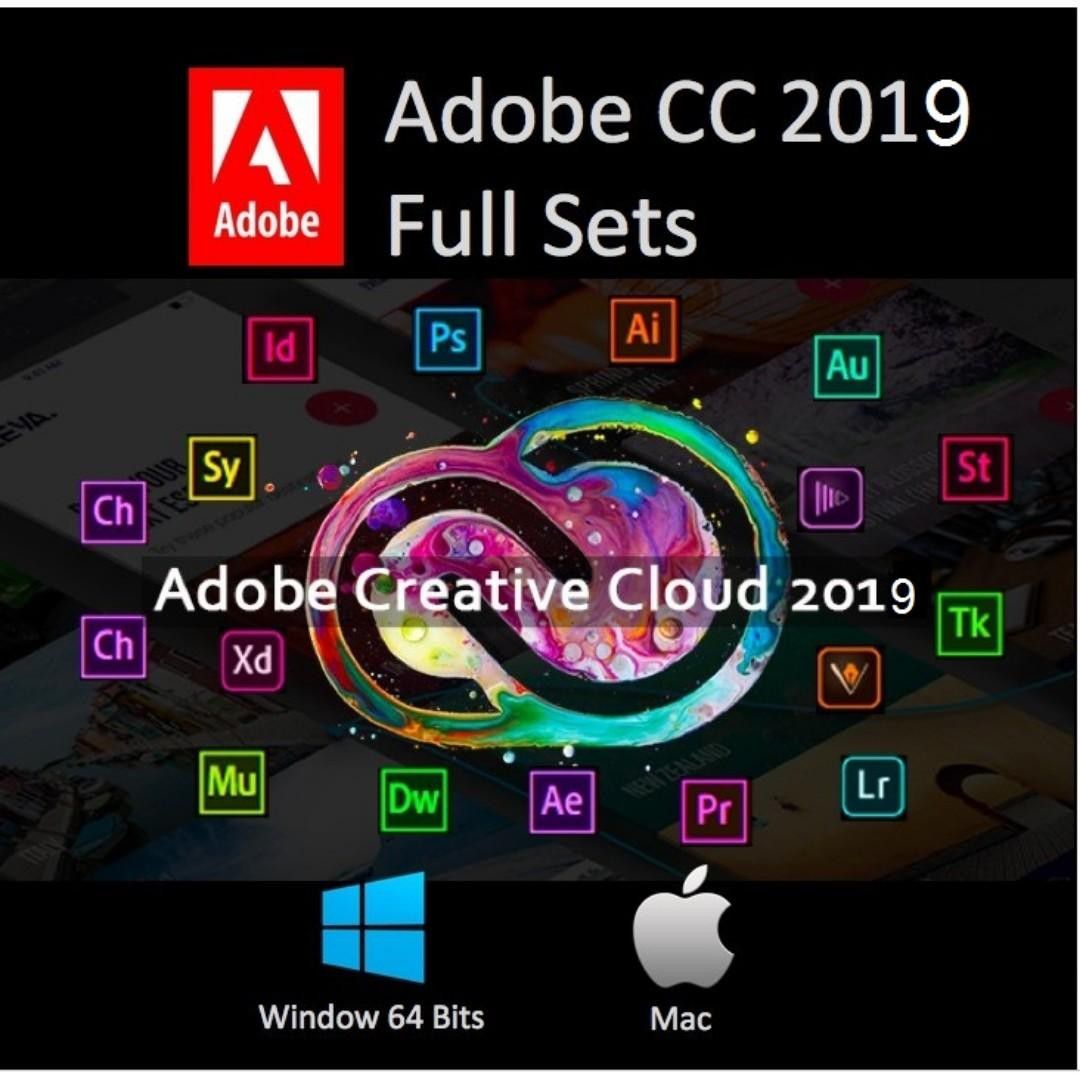 Adobe Creative Cloud Suite 2019