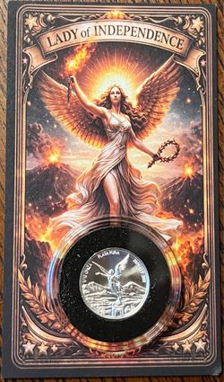 1/10 Oz 2026 Libertad "Lady of Independence" silver collectible Coin in Assay
