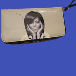 Michelle Obama Wristlet Wallet 