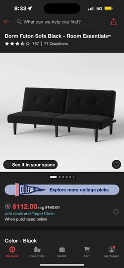 Black Sofa 