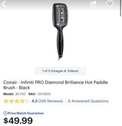 INFINITI PRO by Conair - Diamond Brilliance Hot Paddle Brush