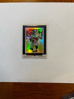 Topps Refractor Warrick Dunn/100