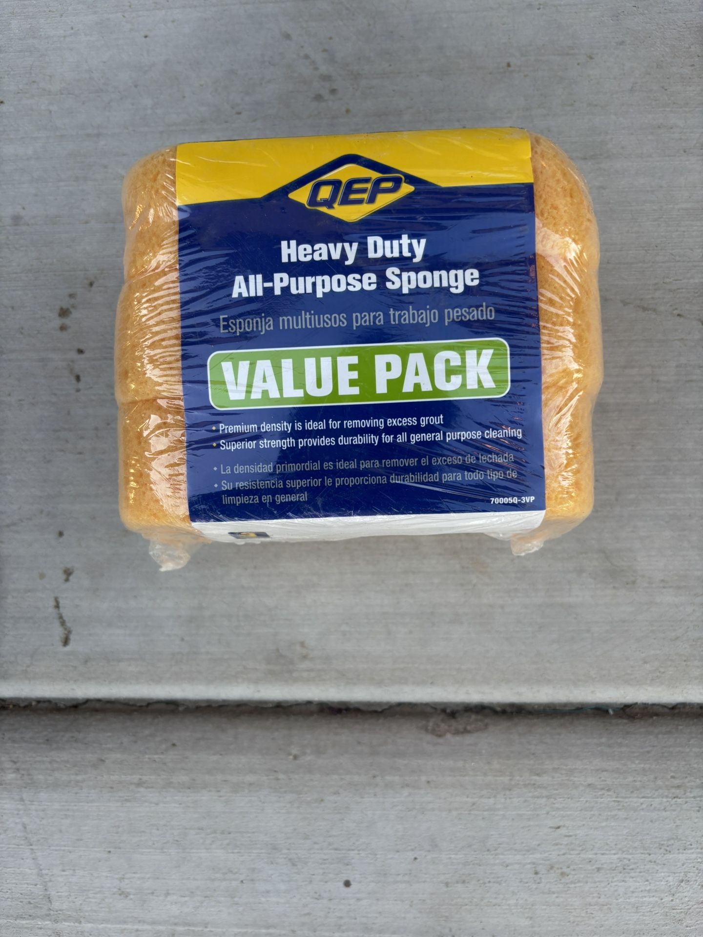 7-1/2 in. x 5-1/2 in. Extra Large Grouting, Cleaning and Washing Sponge (3-Pack)