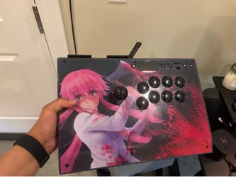 Custom "Future Diaries" Arcade Fight Stick (PlayStation/PC)