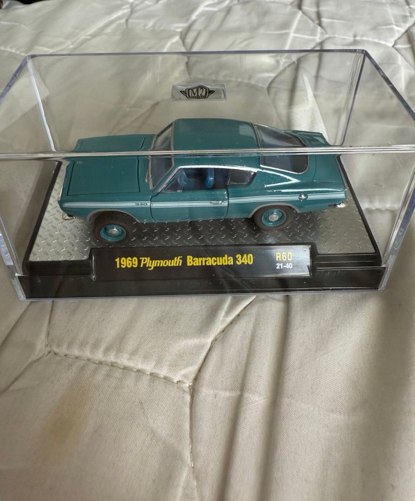 Blue collectors car