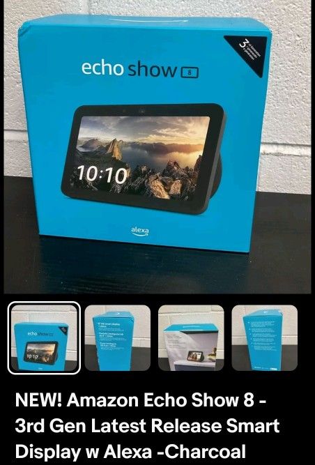 3rd Generation Echo Amazon NEW! Amazon Echo Show 3rd Gen Latest