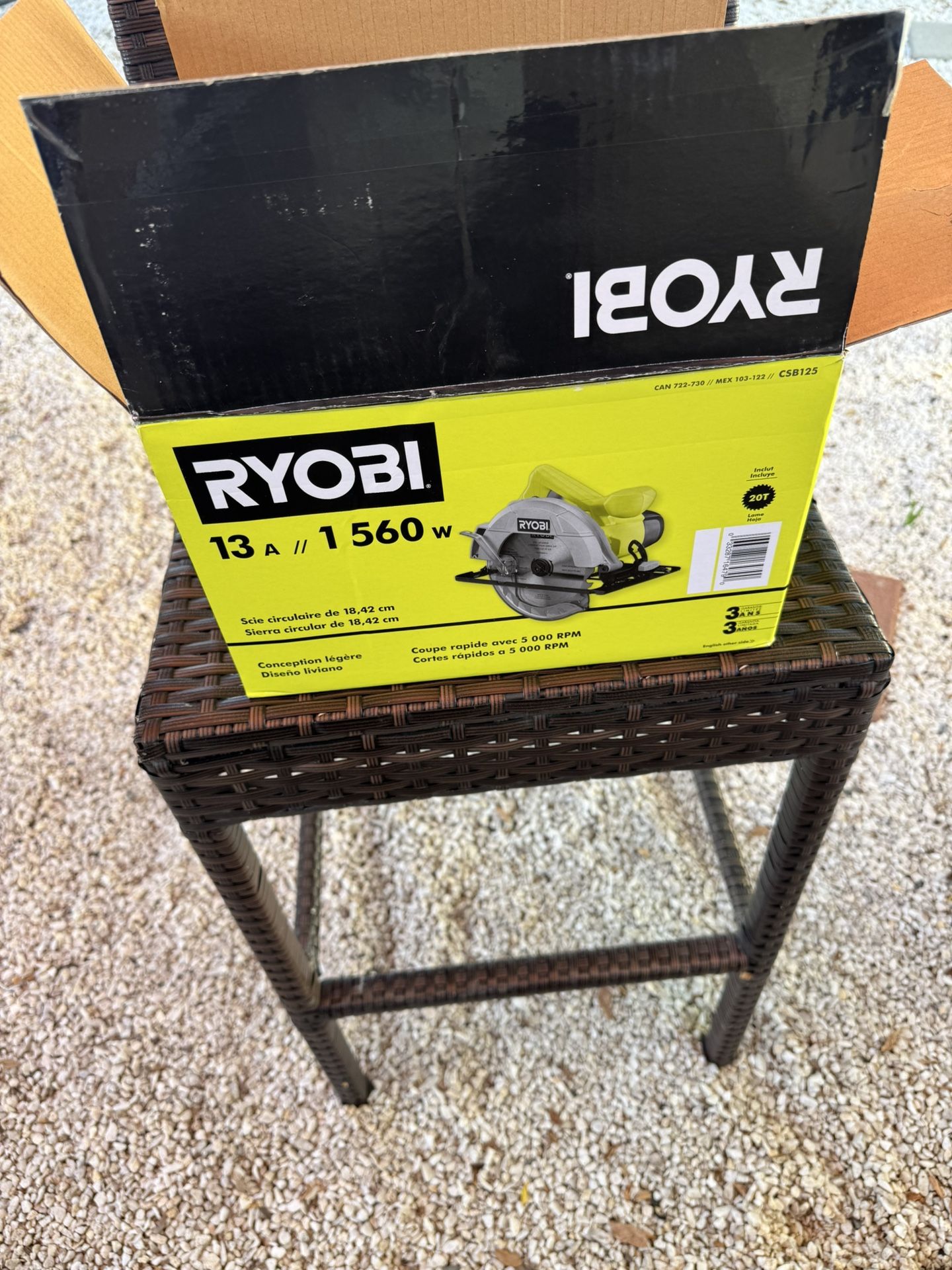 RYOBI CSB125 13-Amp 7-1/4 in. Circular Saw