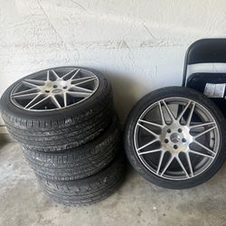 size 19 used rims and tires 