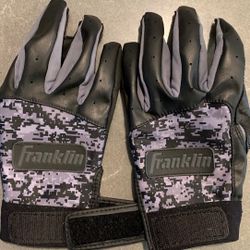 Franklin Youth Large DigiTek Batting Gloves - Used