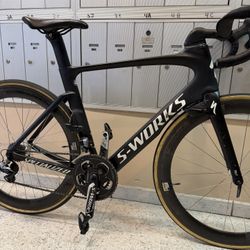 SPECIALIZED S-WORKS VENGE VIAS Di2 (CARBON BIKE WITH ZIPP 404 CARBON WHEELS, ELECTRONIC DURA-ACE Di2 GROUPSET AND QUARQ POWER METER)…