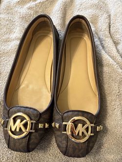 Michael Kors MK Logo Ballet Flats