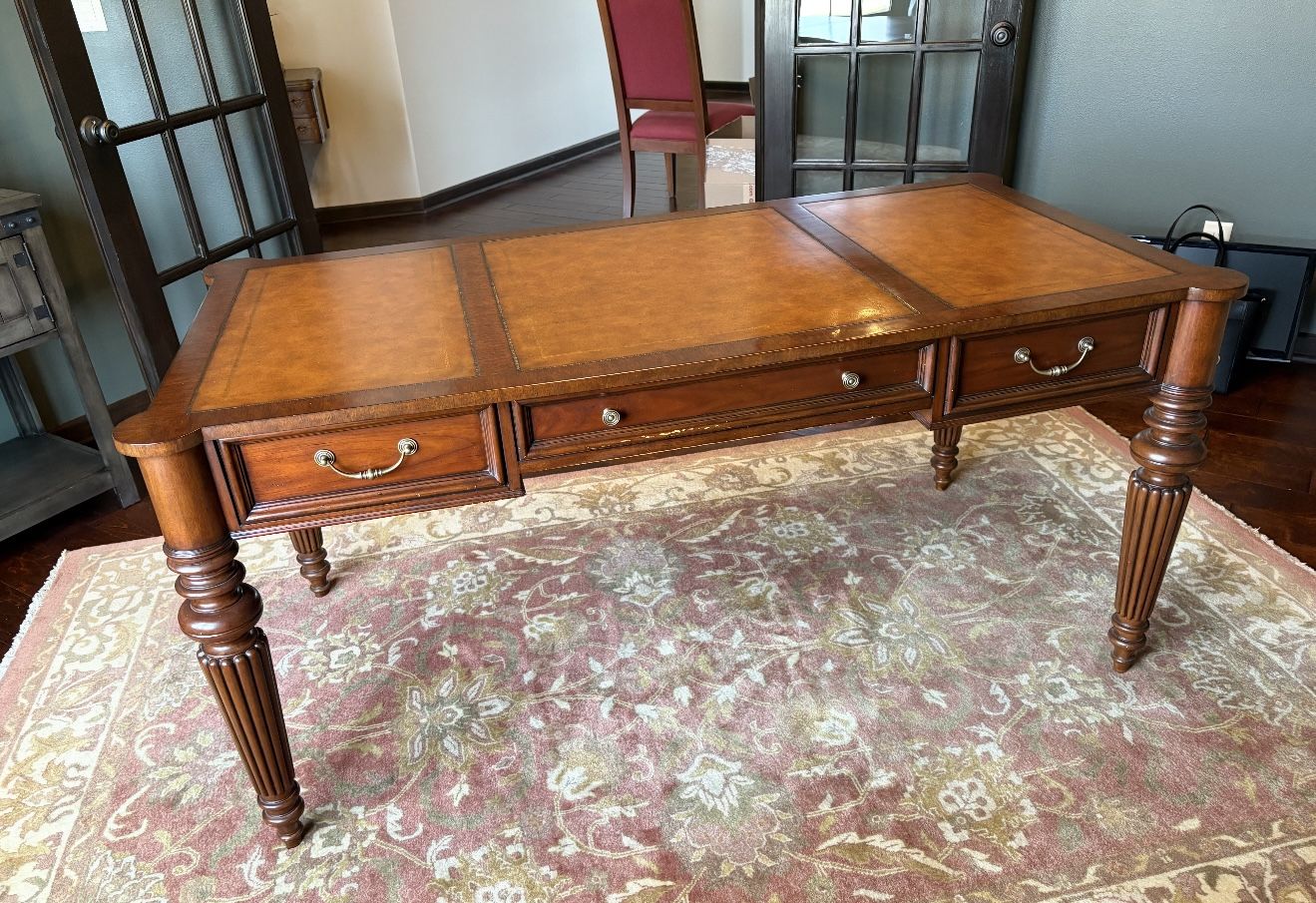 Solid Wood Ethan Allen Desk 