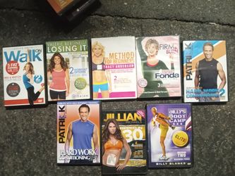 Celebrity trainer fitness dvd collection