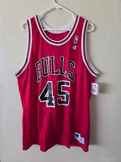 Vintage Chicago Bulls NBA Champion Jersey Michael Jordan #45 NEW Size 48