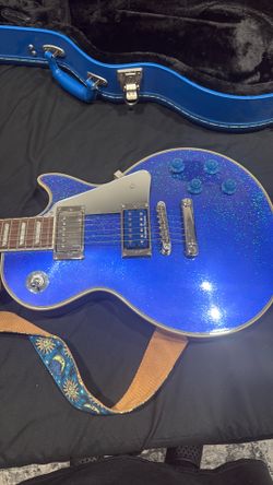 Epiphone Les Paul tommy thayer electric blue limited edition