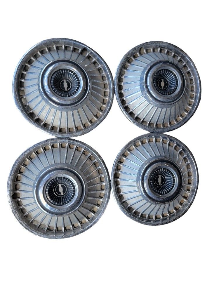 Vintage 1963 Chevrolet Wheel Covers