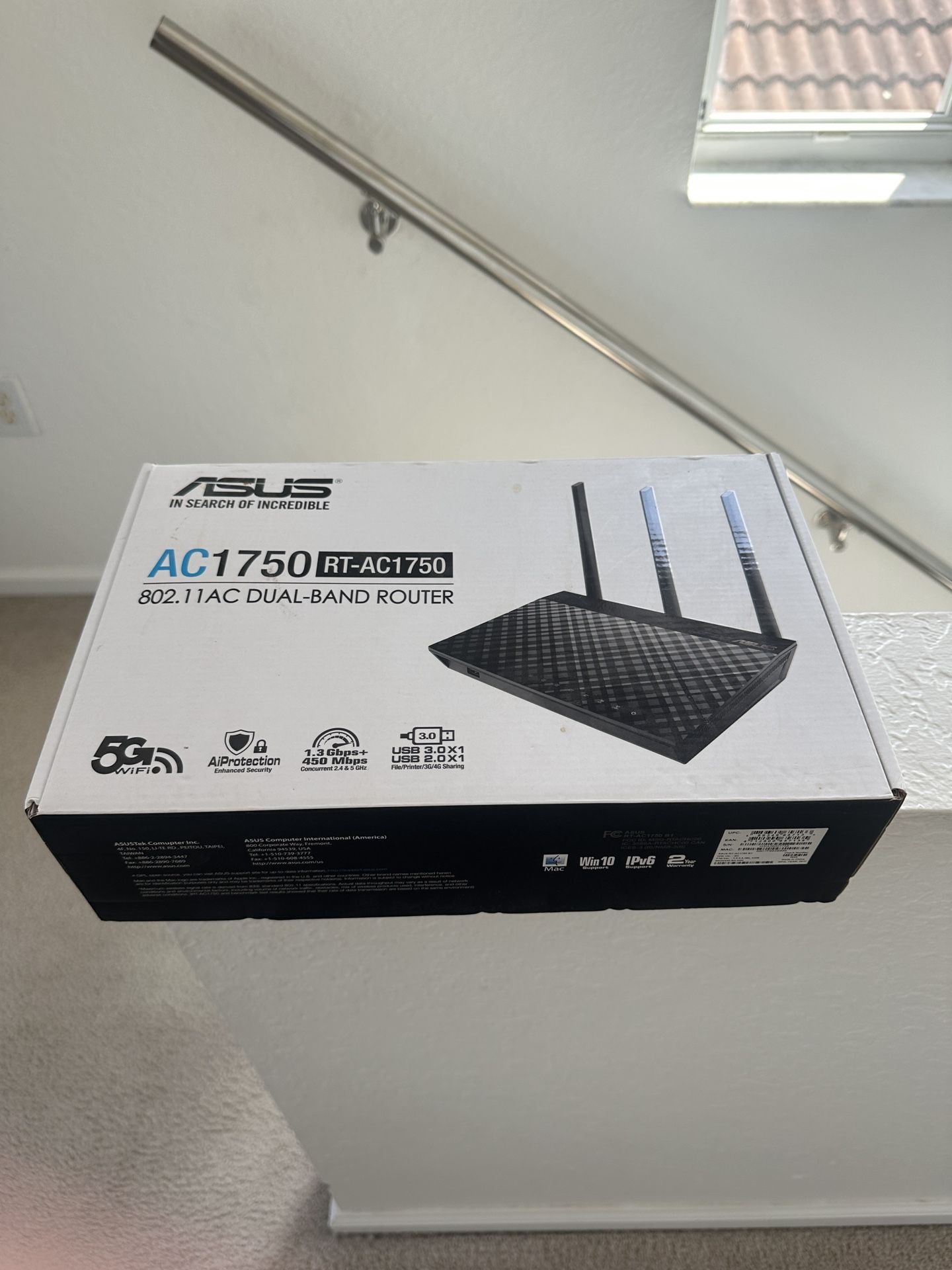 ASUS Dual Band Router, AC1750 RT-AC1750
