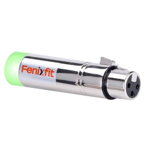 FENIXFIT Wireless DMX512 Receiver Long Transmission Range 2.4G DMX Wireless 1 Receiver No Latency DMX Light Controller for LED Stage Disco Party Churc