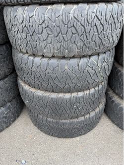 Vendo 275/65/R20 las 4 llantas Bfgoodrich kg3 por $210