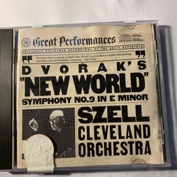 Dvorak New World Order symphony no. 9 - Szell cd