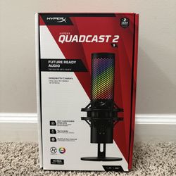 HyperX QuadCast 2 S RGB USB Gaming Microphone 