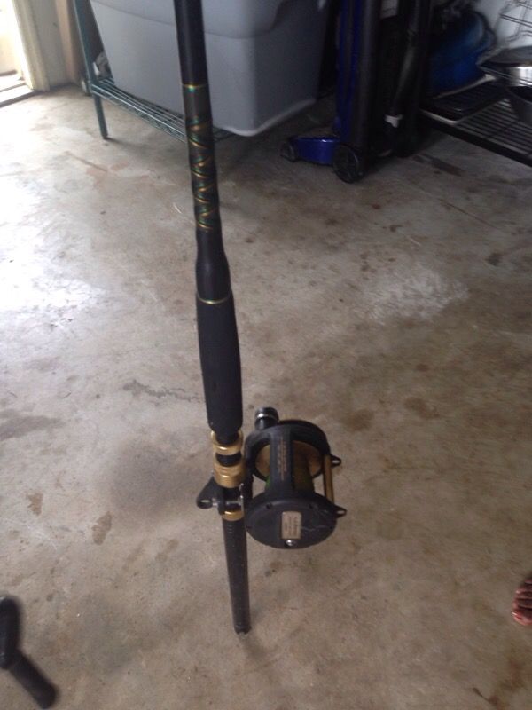 Fishing rod and reel