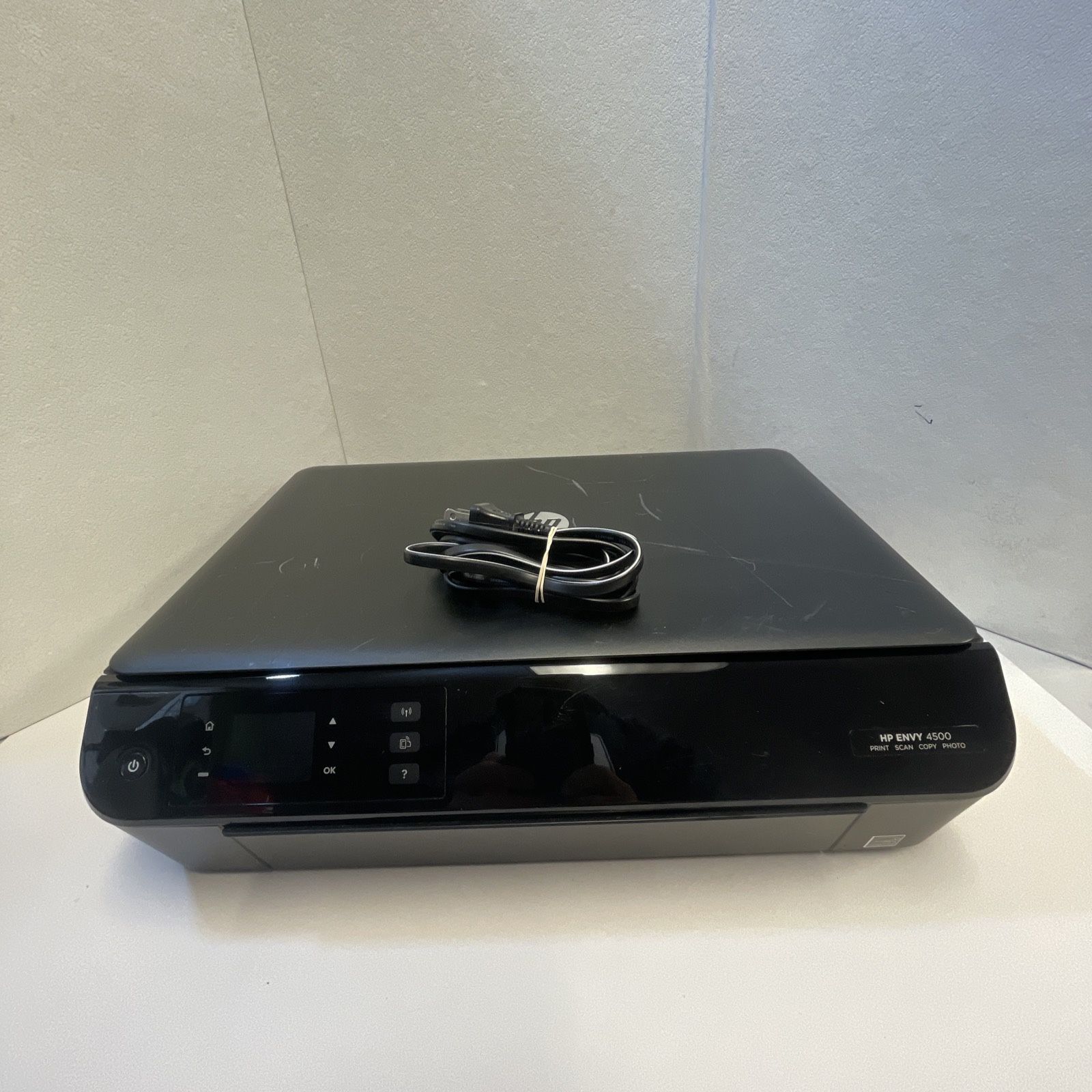 HP Envy 4500 All-in-One Wireless Inkjet Printer Scan Copy Needs Ink - 2 - Tested