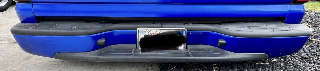 03-07 Silverado Rear Bumper