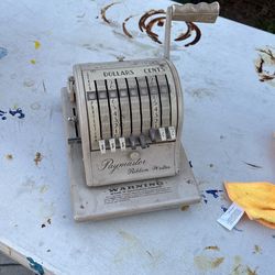 Pay Master Ribbon Writer