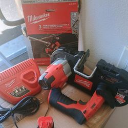 New Milwaukee Band Saw M12 Combo Set