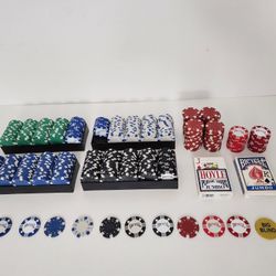 500pc Casino Poker Chips Set
