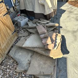 Paving stones and brick (FREE)