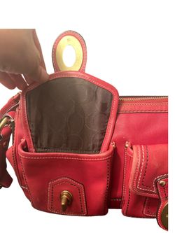 Coach Legacy Rose Pink Leather Shoulder Bag for Sale in Torrance