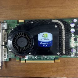 NVIDIA Quadro FX PCIe Graphics Card – Dell 0T9099 – Dual DVI – Untested
