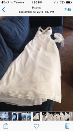 Bridal Gown.      $125   OBO