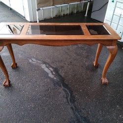 Wood Hallway Table