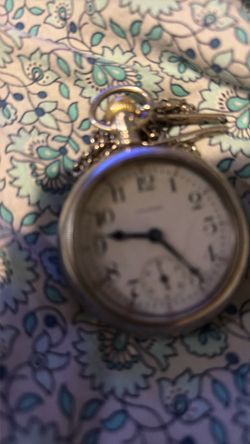 Waltham pocket watch