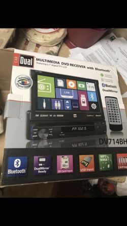 7” Dual C.D./D.V.D Player with Bluetooth and navigation