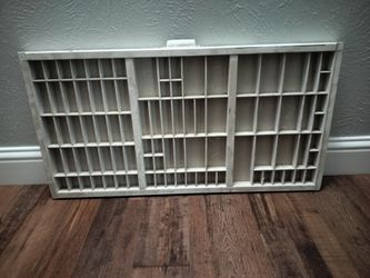Vintage knick knack shelf